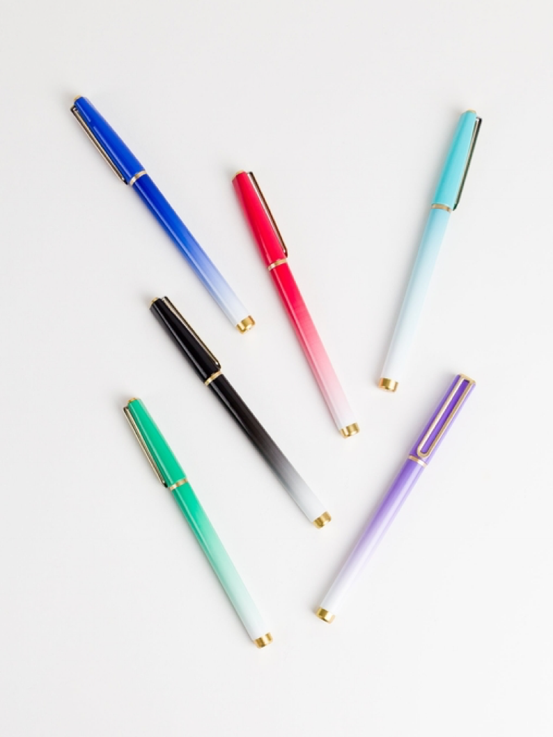 Catalina Colored Ink Felt Tip Pens (Set of 6)