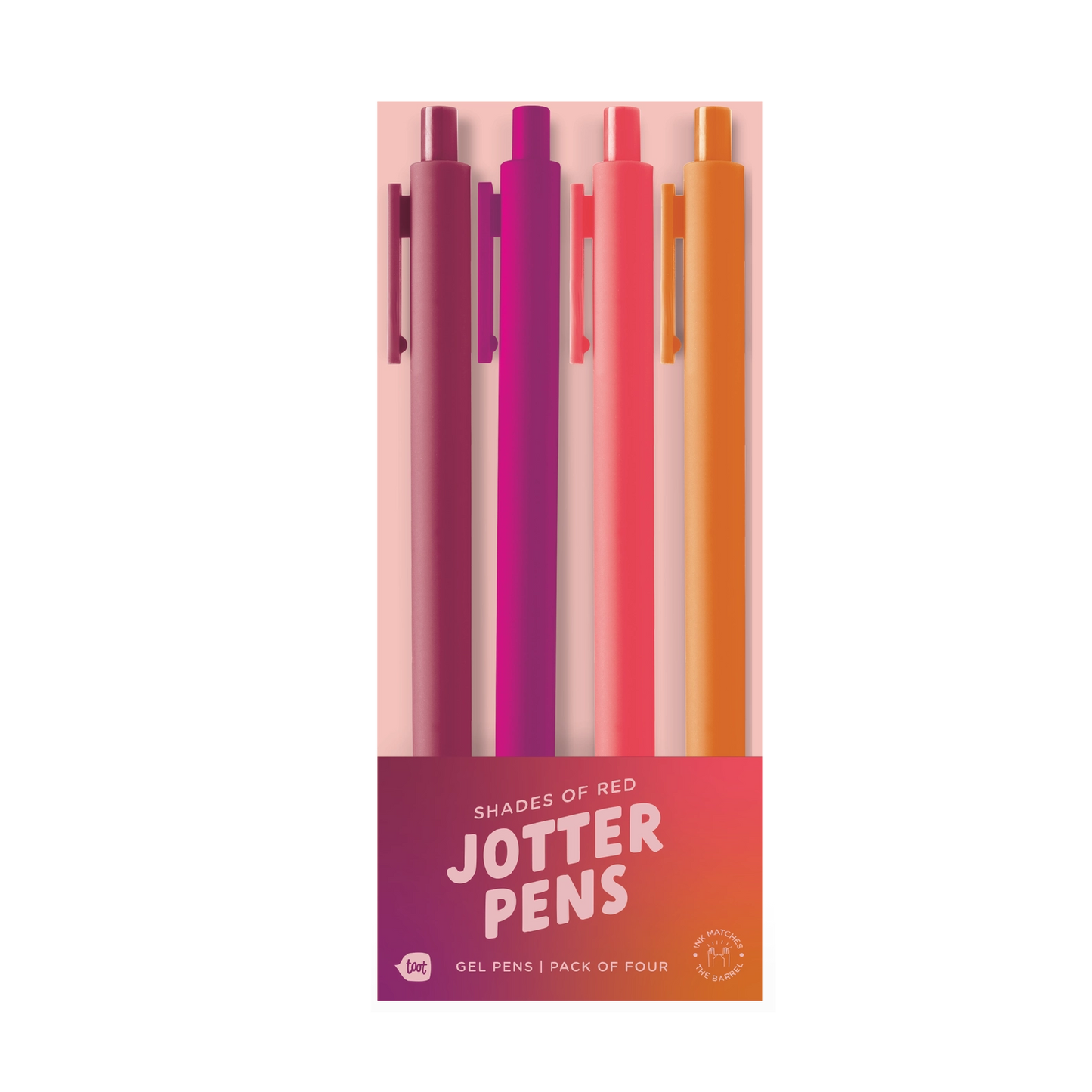 Gradient Jotter Pen (Set of 4)