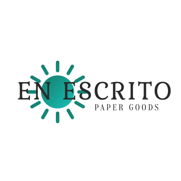 En Escrito Paper Goods logo