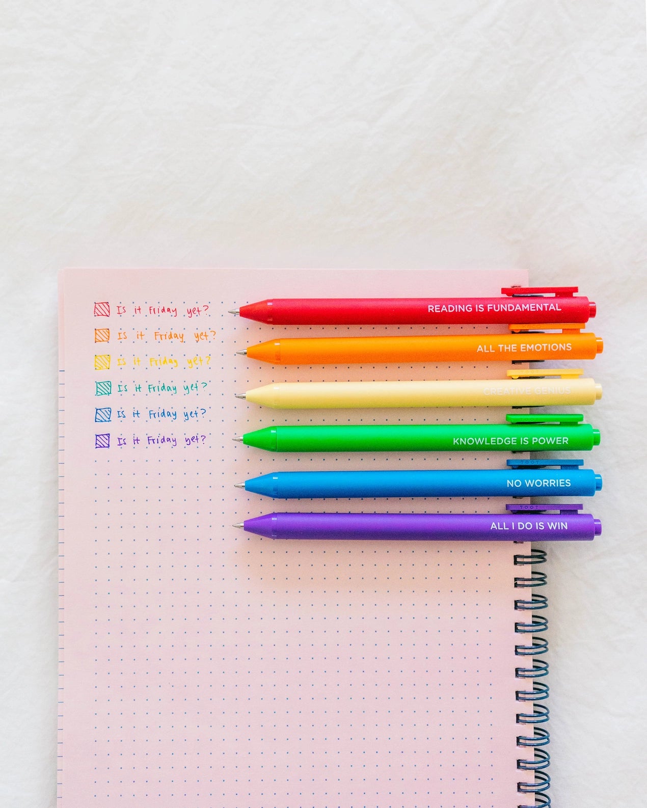 What Day Is It Jotter Set (Set of 6)