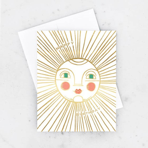 Sun Birthday Card
