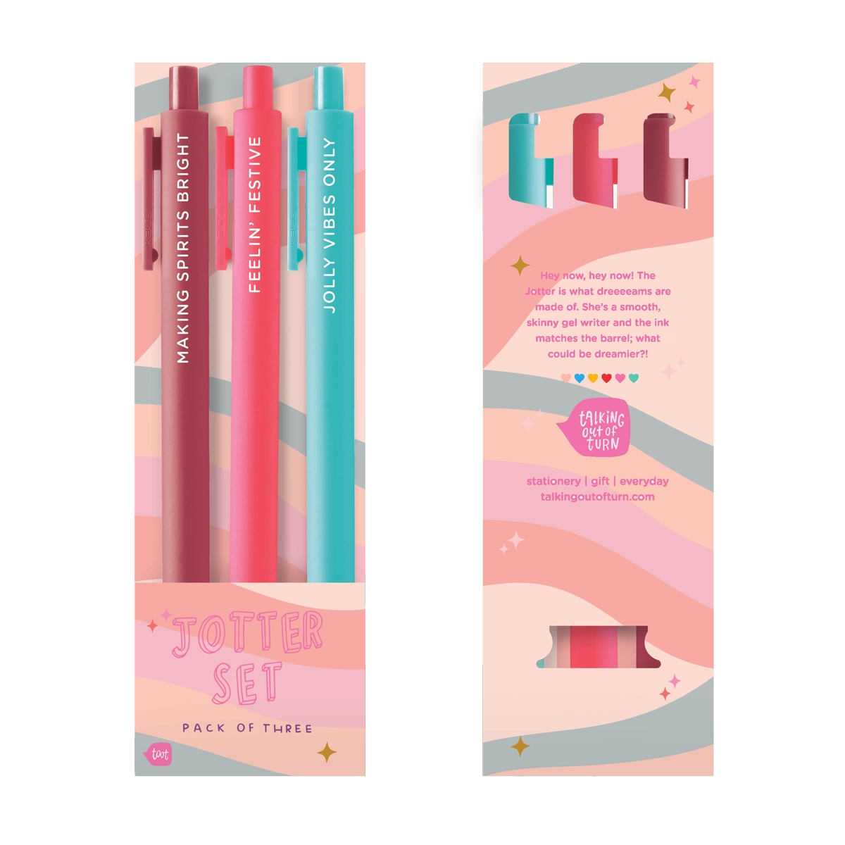 Holiday Jotter Pen (Set of 3)