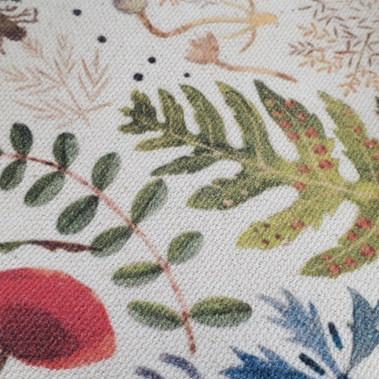 Tote Bag Canvas - Greens and Flowers